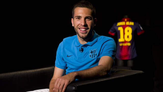 Jordi Alba: Tôi khao khát chinh phục các danh hiệu cùng Barça